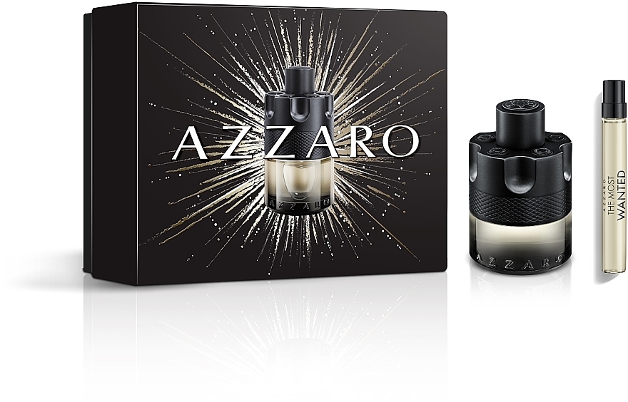 Azzaro The Most Wanted Intense - Набір (edt/50ml + edt/10ml) — фото N1