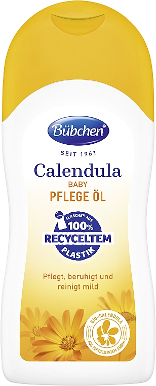 Масло для догляду за шкірою з календулою - Bubchen Calendula Pflege Ol
