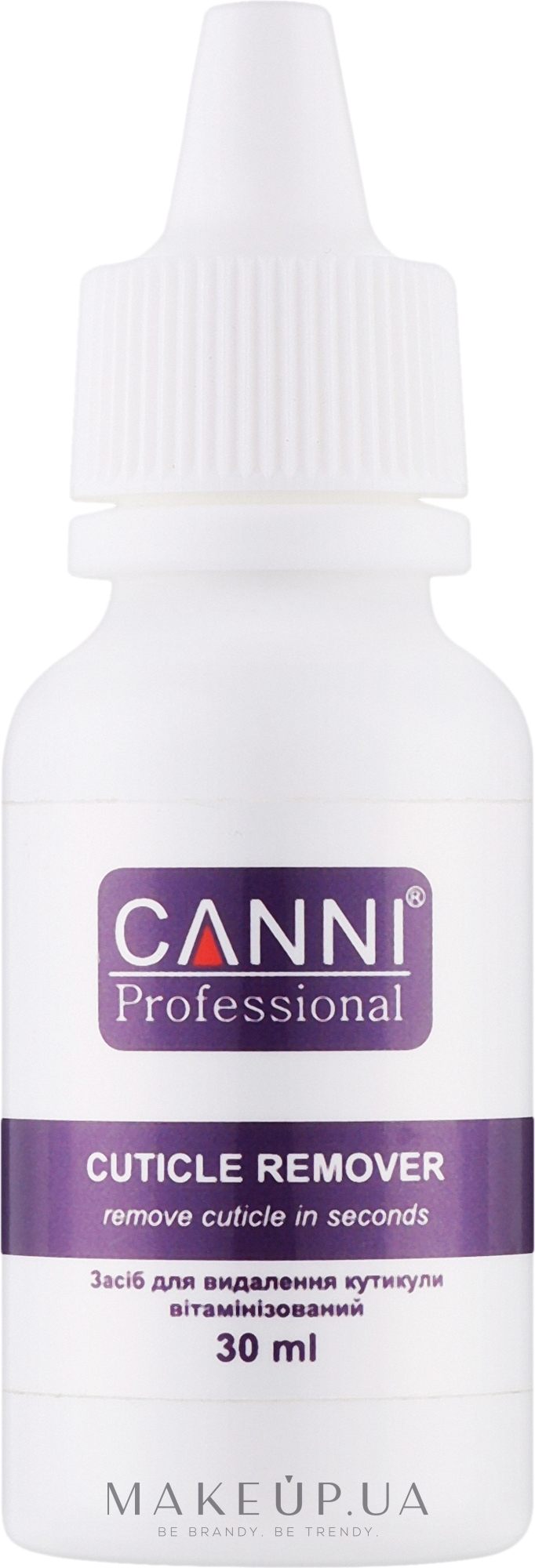 Вітамінінзований ремувер для кутикули  - Canni Cuticle Remover — фото 30ml