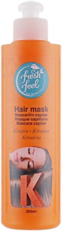 Кератиновая маска для волос - Fresh Feel Keratin Mask