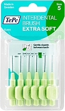 Парфумерія, косметика Набір міжзубних йоржиків "Extra Soft", 0.8 мм - TePe Interdental Brush Extra Soft Size 5
