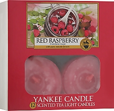 Парфумерія, косметика Чайні свічки - Yankee Candle Scented Tea Light Candles Red Raspberry