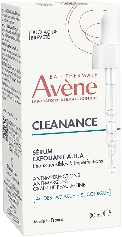 Отшелушивающая сыворотка для лица - Avene Cleanance A.H.A Exfoliating Serum  — фото N3