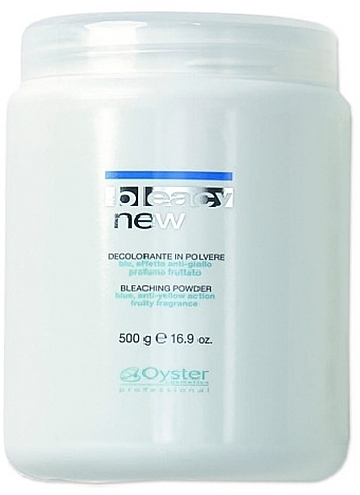 Безаммиачный осветляющий порошок для волос - Oyster Cosmetics Bleacy Blue — фото N1