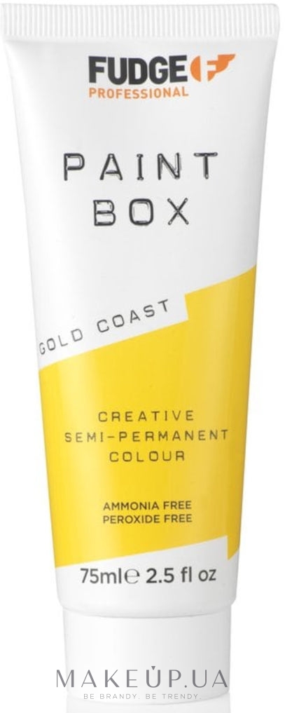 Напівперманентна фарба для волосся - Fudge Paint Box Creative Semi-Permanent Colour — фото Gold Coast