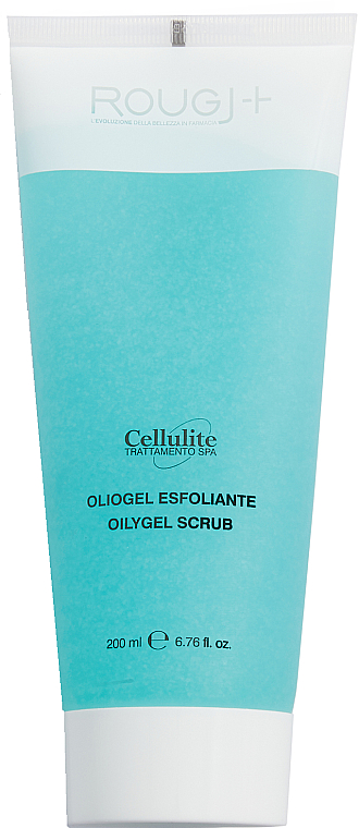 Гелевий скраб для тіла - Rougj+ Cellulite Oily Gel Scrub — фото N1