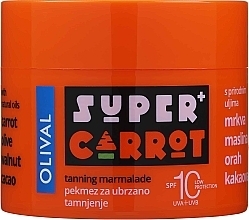 Морковный джем для ускоренного загара - Olival Super Carrot CPF10 UVA+UVB — фото N1