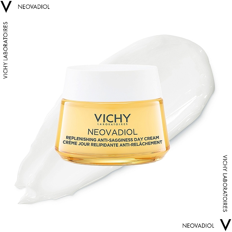 Антивозрастной крем для уменьшения глубоких морщин и восстановления уровня липидов в коже - Vichy Neovadiol Replenishing Anti-Sagginess Day Cream — фото N4