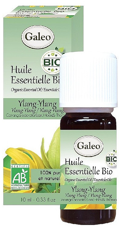 Органическое эфирное масло иланг-иланга - Galeo Organic Essential Oil Ylang-Ylang — фото N1