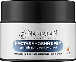 Нафталановий крем для ніг венотонізувальний - Naftalan Pharm Group — фото N1