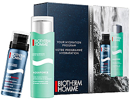 Духи, Парфюмерия, косметика Набор - Biotherm Homme Aquapower Set (shave/foam/50ml + f/gel/75ml)