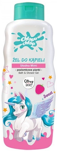 Дитячий гель для душу з ароматом суниці - Chlapu Chlap Bath & Shower Gel — фото N1
