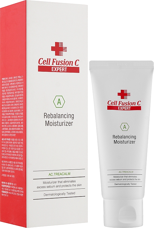 Увлажняющий крем для жирной кожи - Cell Fusion C Expert Rebalancing Moisturizer — фото N2