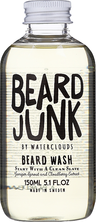 Ніжний шампунь для бороди - Waterclouds Beard Junk Beard Wash — фото N1