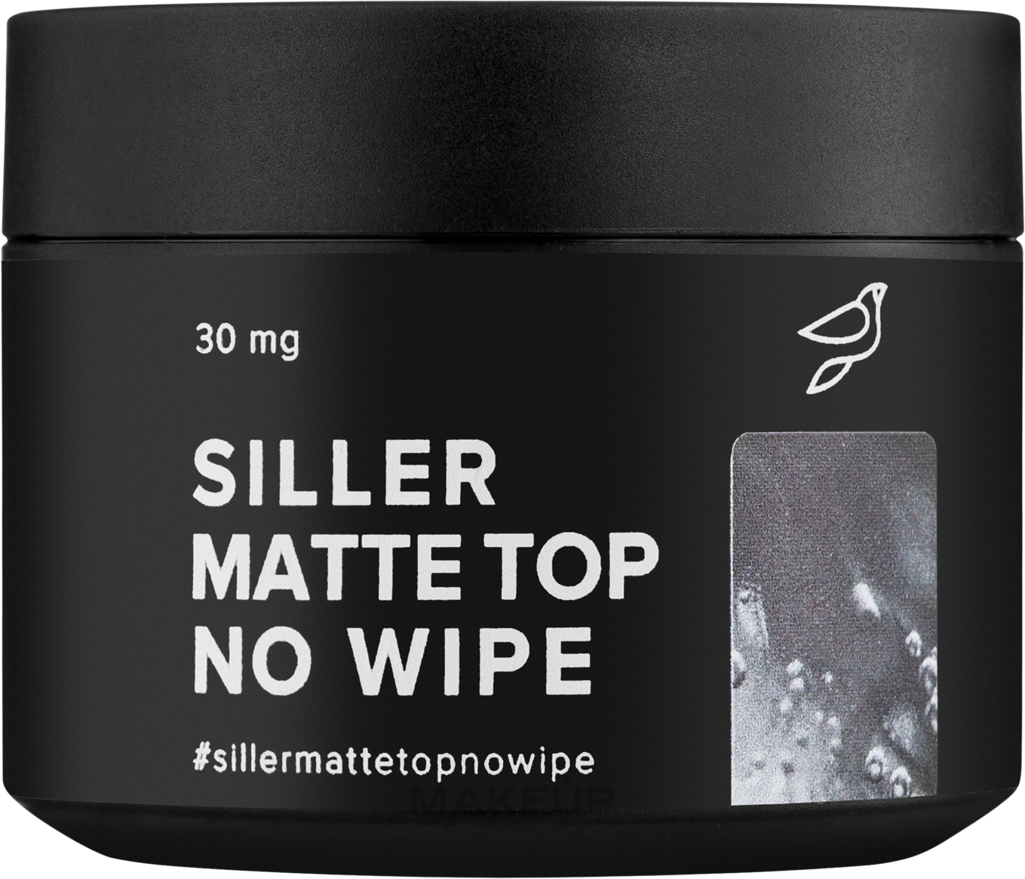Топ для гель-лаку без липкого шару - Siller Professional Top Matte No Wipe — фото 30ml