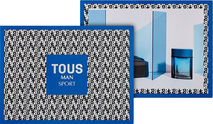 Tous Man Sport - Набор (edt/100ml + bag/1pcs) — фото N1