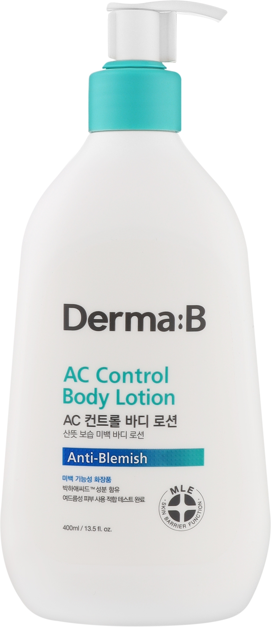 Лосьон для тела против акне - Derma:B AC Control Body Lotion  — фото 400ml