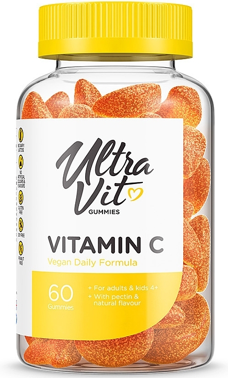 Харчова добавка "Вітамін C" - UltraVit Vitamin C — фото N1