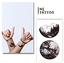 Духи, Парфюмерия, косметика Временное тату "Природа" - Ne Tattoo