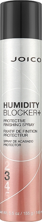 Захисний фінішний водовідштовхувальний спрей для волосся, фіксація 3   - Joico Humidity Blocker + Protective Finishing Spray — фото N1