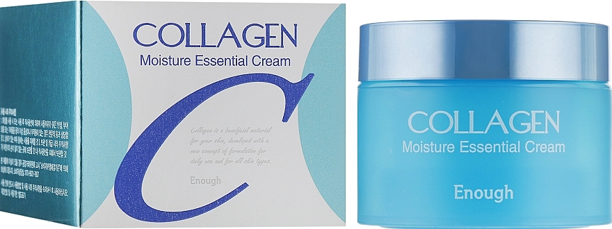 Зволожувальний крем для обличчя з колагеном - Enough Collagen Moisture Essential Cream * — фото N1