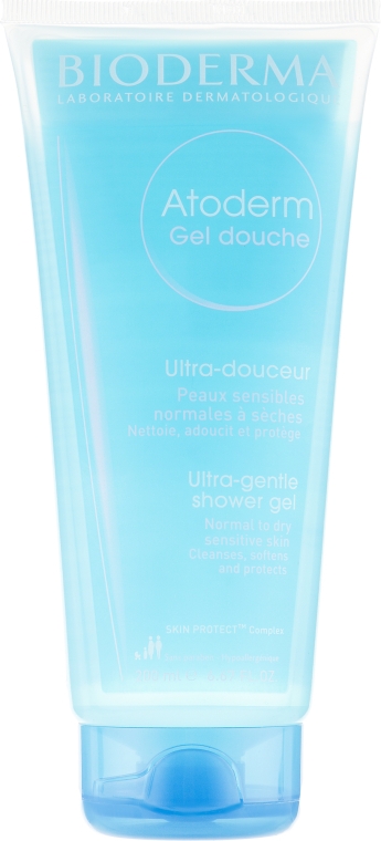 Гель для душа для сухой и чувствительной кожи - Bioderma Atoderm Gentle Shower Gel — фото N3