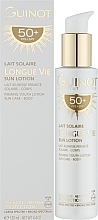 Антивіковий сонцезахисний лосьйон для тіла - Guinot Longue Vie Sun Lotion SPF50+ — фото N2