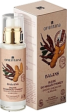 Олія для масажу обличчя "Сандалове дерево і куркума" - Orientana Sandalwood Turmeric Balancing Face Massage Oil — фото N3