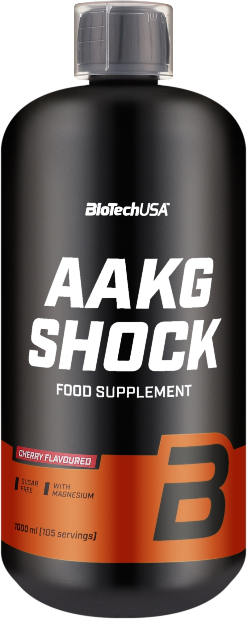 Пищевая добавка с аминокислотами "Вишня" - BioTechUSA AAKG Shock Extreme — фото 1000ml