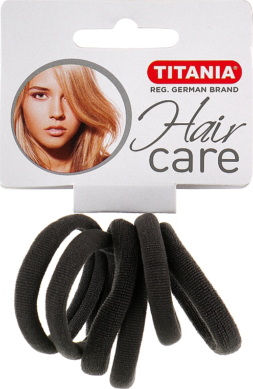 Резинка для волос маленькая, серая - Titania