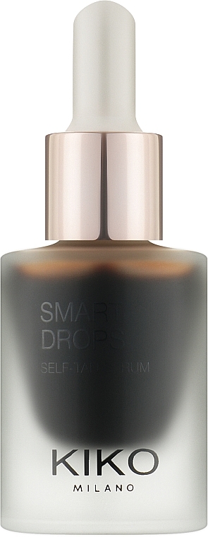 Зволожувальна сироватка для автозасмаги - Kiko Milano Smart Drops Self-tan Serum — фото N1