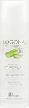 Біогідрофлюїд для зволоження обличчя з гіалуроновою кислотою й алое - Logona Hyaluron Hydro Fluid — фото N2