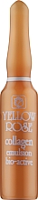 Сыворотка биоактивная с коллагеном - Yellow Rose Collagene Emulsion BIO-Active Ampoules — фото N2