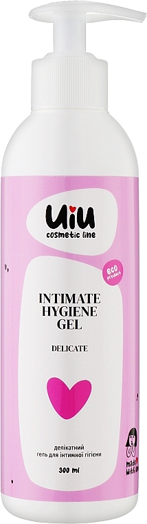 Мыло жидкое для интимной гигиены "Нежное" - Uiu Intimate Hygiene Gel 