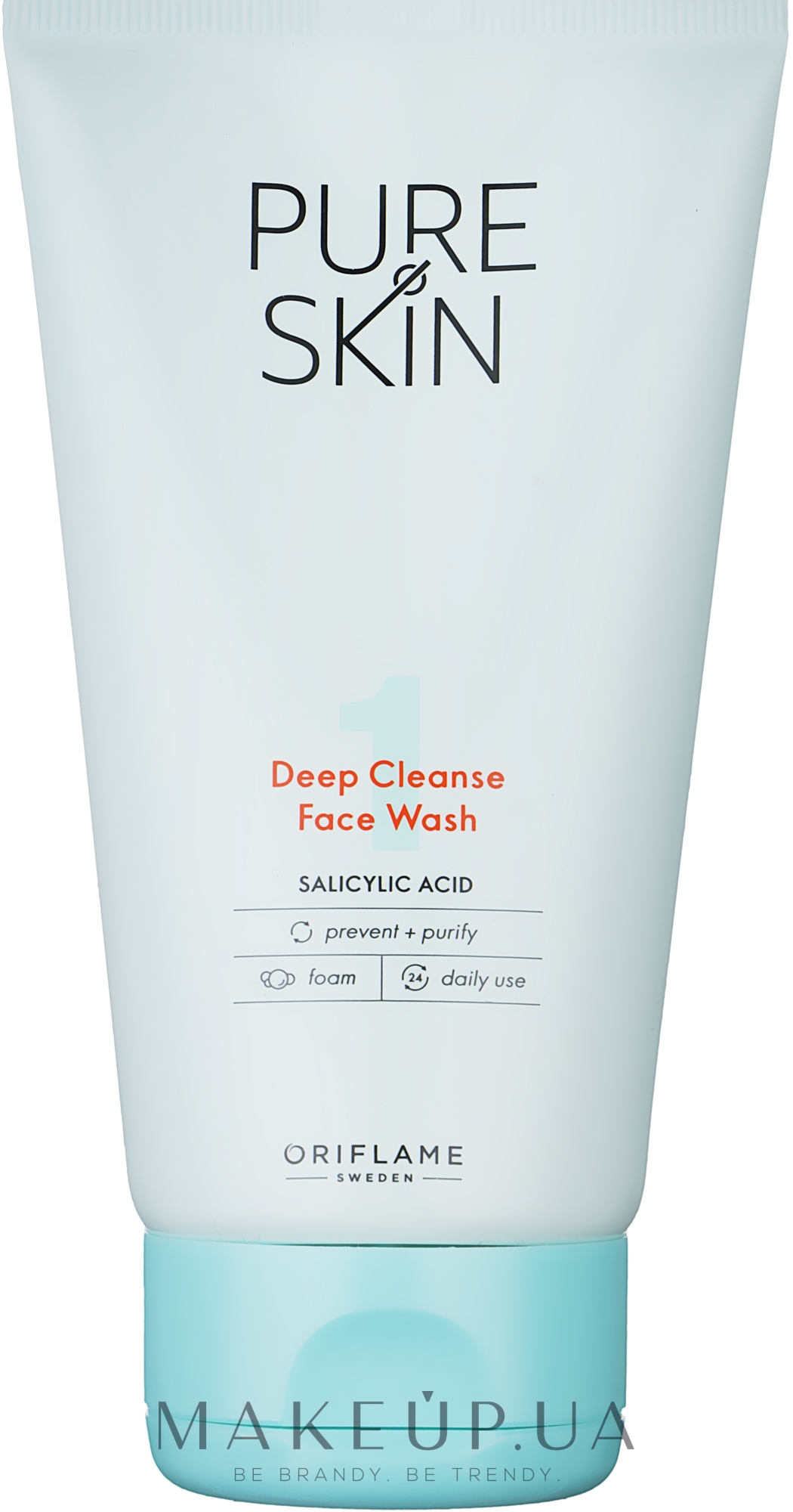 Засіб для вмивання - Oriflame Pure Skin Deep Cleanse Face Wash — фото 150ml
