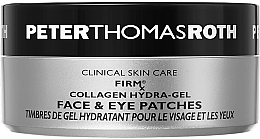 Патчі для обличчя та шкіри навколо очей - Peter Thomas Roth FIRMx Collagen Hydra-Gel Face & Eye Patches — фото N1