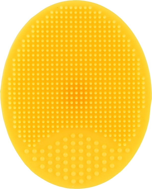 Силіконова щітка для обличчя, жовта - Bubble Bar — фото N1