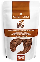 Рослинна фарба для короткого волосся - Orientana Bio Henna Natural For Short Hair — фото N1