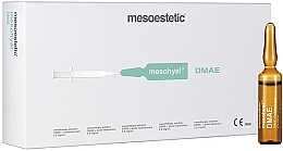 Препарат для биоревитализации для повышения эластичности и упругости кожи - Mesoestetic Mesohyal DMAE — фото N1