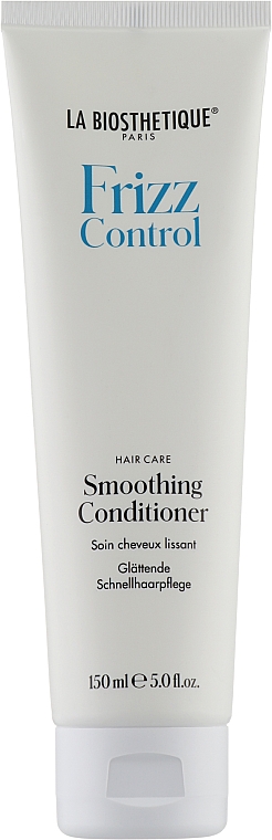Кондиціонер для глибокого зволоження та відновлення неслухняного волосся              - La Biosthetique Frizz Control Smoothing Conditioner