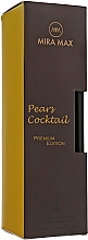 Духи, Парфюмерия, косметика Аромадиффузор + тестер - Mira Max Pears Cocktail Fragrance Diffuser With Reeds Premium Edition