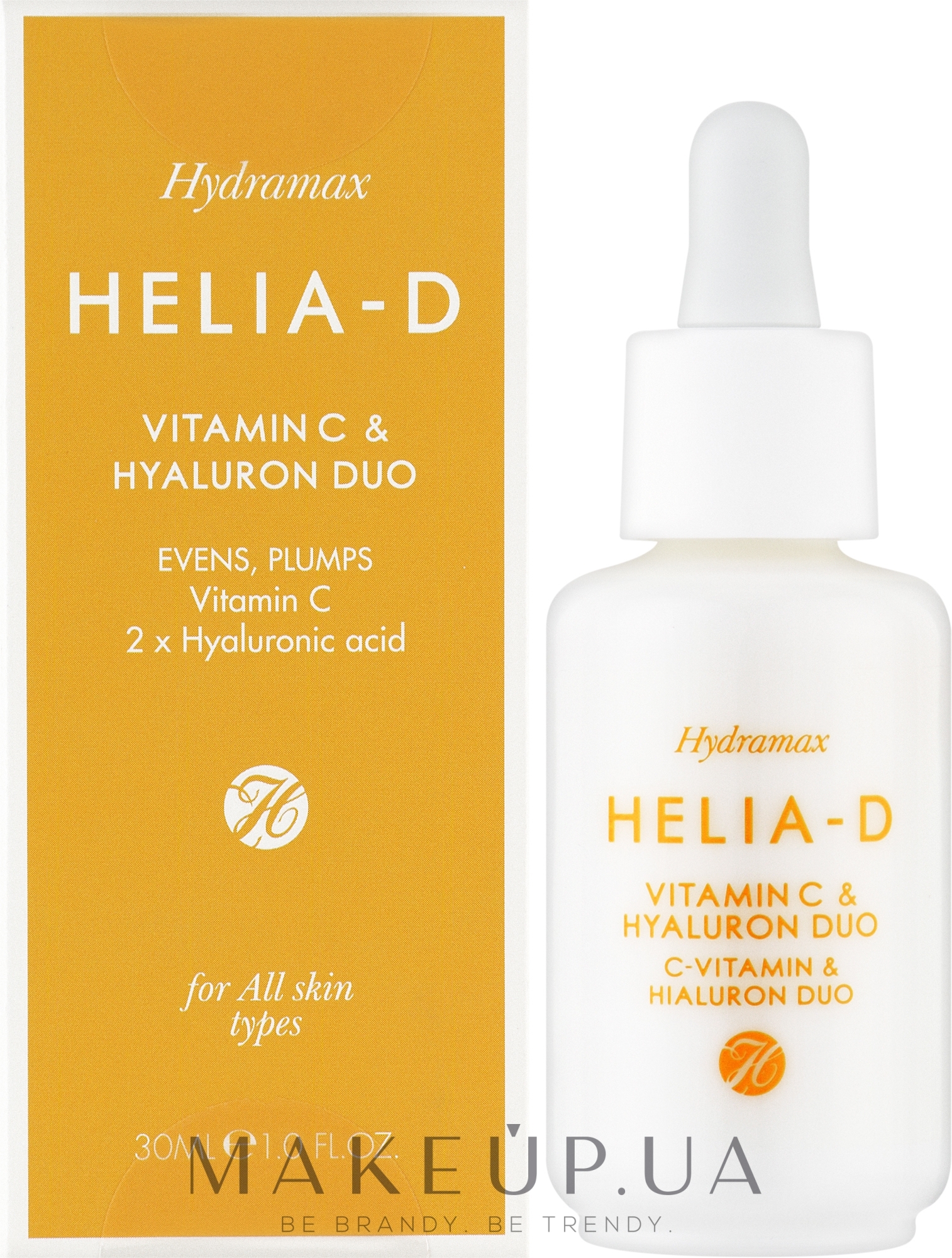 Сироватка для обличчя з вітаміном С - Helia-D Hydramax Vitamin-C Serum — фото 30ml