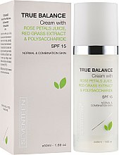 Парфумерія, косметика Крем для обличчя "Справжній баланс" - Seventeen Skin Perfection True Balance Cream SPF 15