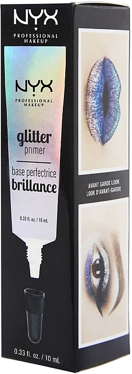 УЦЕНКА Праймер для нанесения блесток - NYX Professional Makeup Glitter Primer * — фото N3