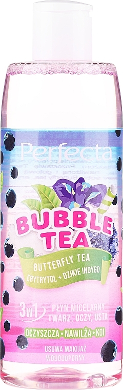 Міцелярна рідина 3 в 1 - Perfecta Bubble Tea Butterfly Tea — фото N1