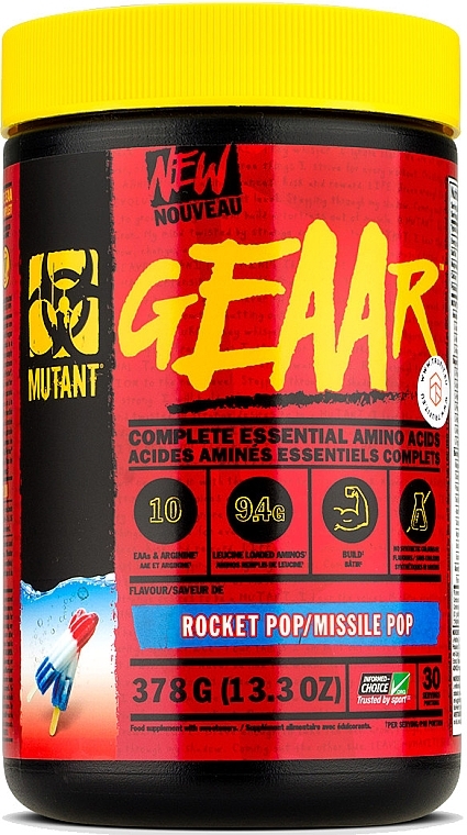 Амінокислотний комплекс "Рокет-поп" - Mutant Geaar Rocket Pop — фото N1