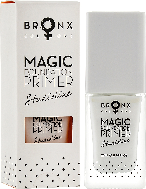 Зволожувальний праймер для обличчя - Bronx Colors Studioline Magic Foundation Primer — фото N2