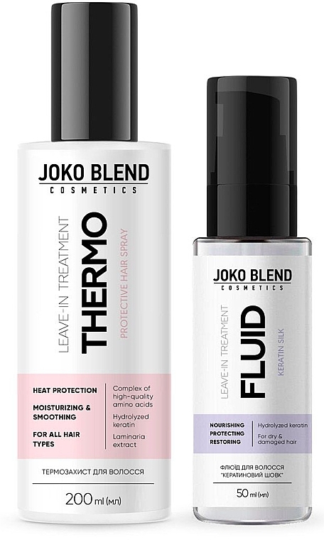 Набор для ухода за волосами - Joko Blend Keratin Therapy (sprey/200ml + fluid/50ml) — фото N4