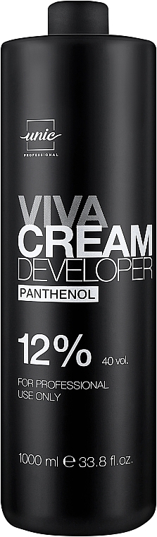 Крем-оксигент 12% - Unic Viva Cream Developer — фото N1