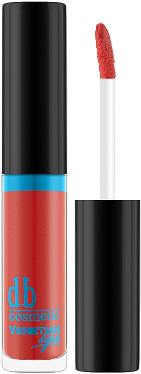 Жидкая лаковая помада для губ - Dark Blue Cosmetics Venetian Lips Rossetto — фото N1